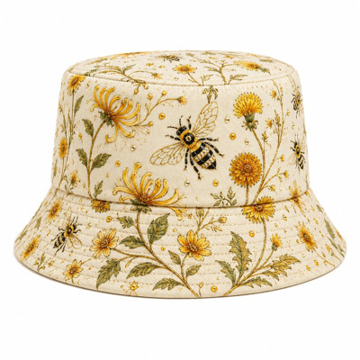 Hat  Hat Garden Morning Cap Botanical Cottagecore Hat