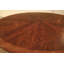 Round Mahogany Wood Dining Table