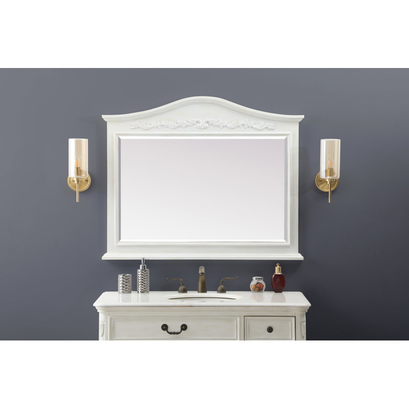 Rectangle Mirror, White