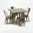 Tillar Metal Dining Table-122871927