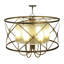 Luminaire suspendu 6 lumières Nashwa