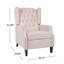 Fauteuil inclinable Mid-Century en tissu à oreilles