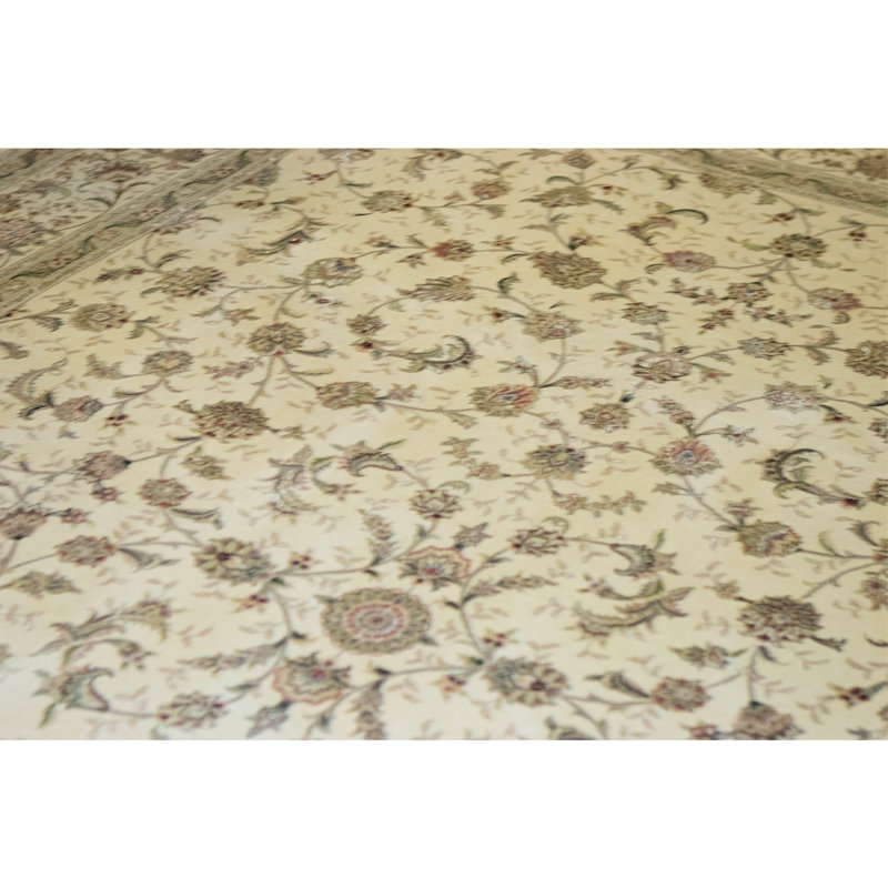 Tapis rectangulaire noué à la main
