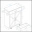 Chariot à roulettes polyvalent pour îlot de cuisine avec tablettes réglables, porte-serviettes et grand espace de rangement pour une meilleure organisation