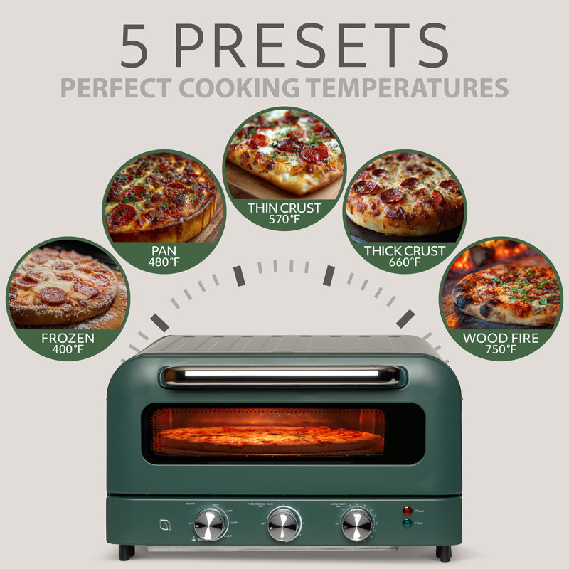 Willow Countertop Pizza Oven with Rotisserie, Vert