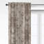 Country Lane Toile  Natural Cotton Rod Pocket Drapery Panel Set of 2-1031238298