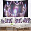 Tapisserie d’illustration abstraite en 3d artful-28498774