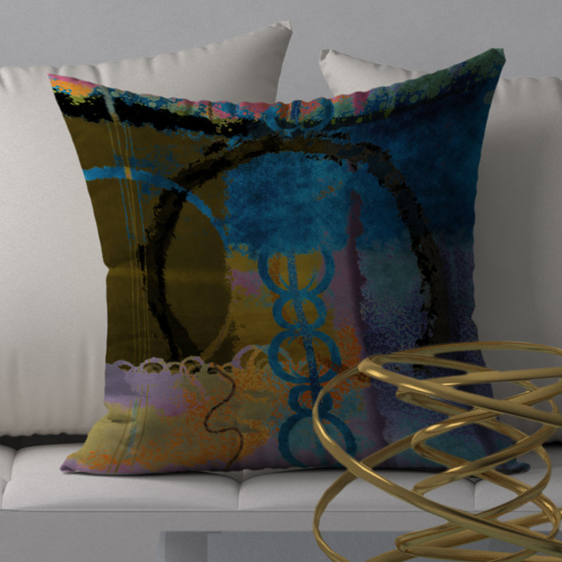  Housse de coussin carré et insert, 24 po x 24 po