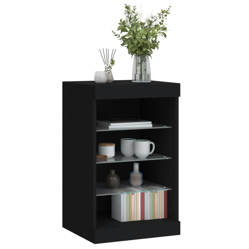 Basima 41cm Sideboard, Black