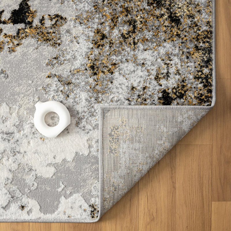 Tahany Abstract Indoor Rug, Rectangle 7'9" x 10'