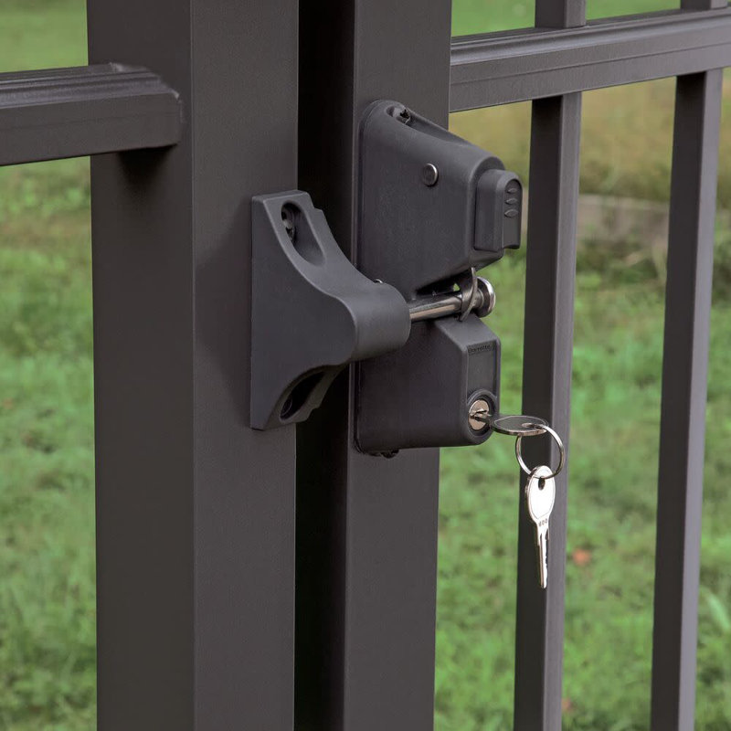 Barrette Outdoor Living Two-Sided Locking Gravity Latch