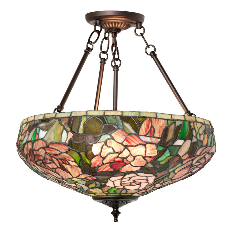 Analycia 3 - Light Semi Flush Mount