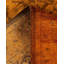 Tapis unique en or / orange 2 pi 8 po x 8 pi 4 po Derowen