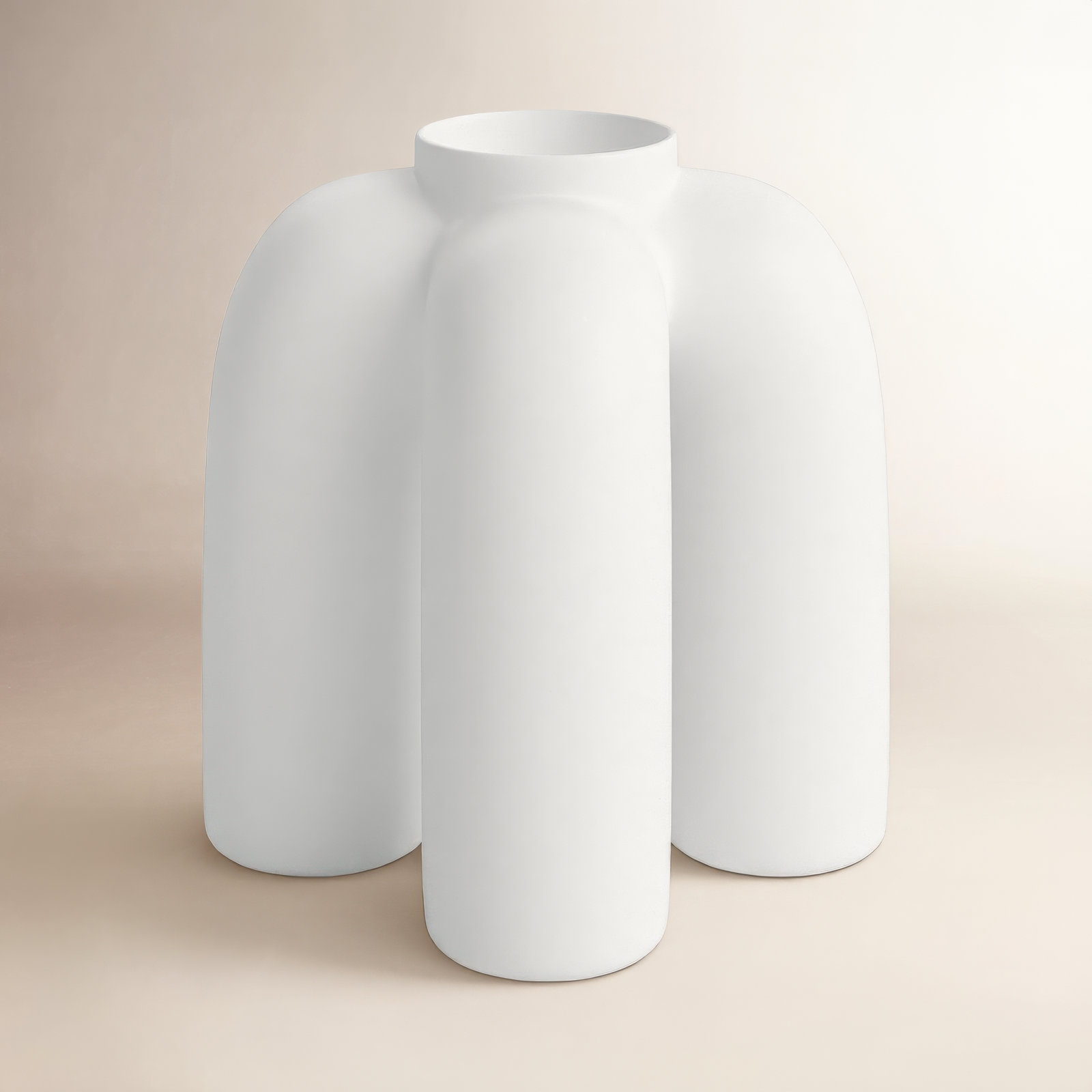 Kinnell Rope Candle Holder White, White