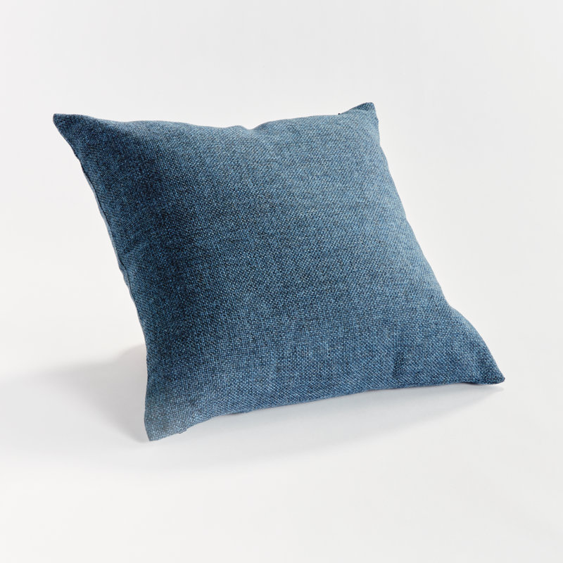 Bevin Polyester Indoor/Outdoor Pillow Cover & Insert, Square, 24"H x 24"W