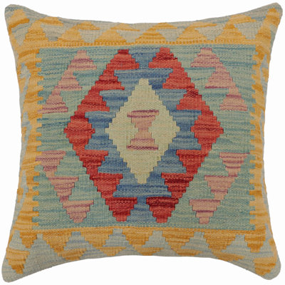 Tribal Kilim Pillow Geometric Throw Pillow