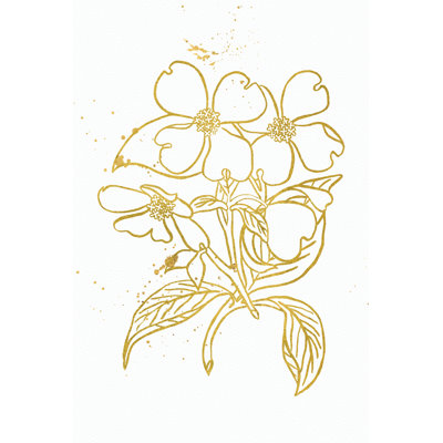 Fleurs d'or III