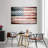 Wooden American Flag Canvas Print-92518754