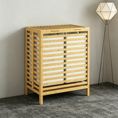 Bamboo Laundry Room Organiser
