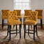 Ensemble de 6 tabourets de bar à hauteur de comptoir en velours pour îlot de cuisine-1227099374-1227099372-1208558671