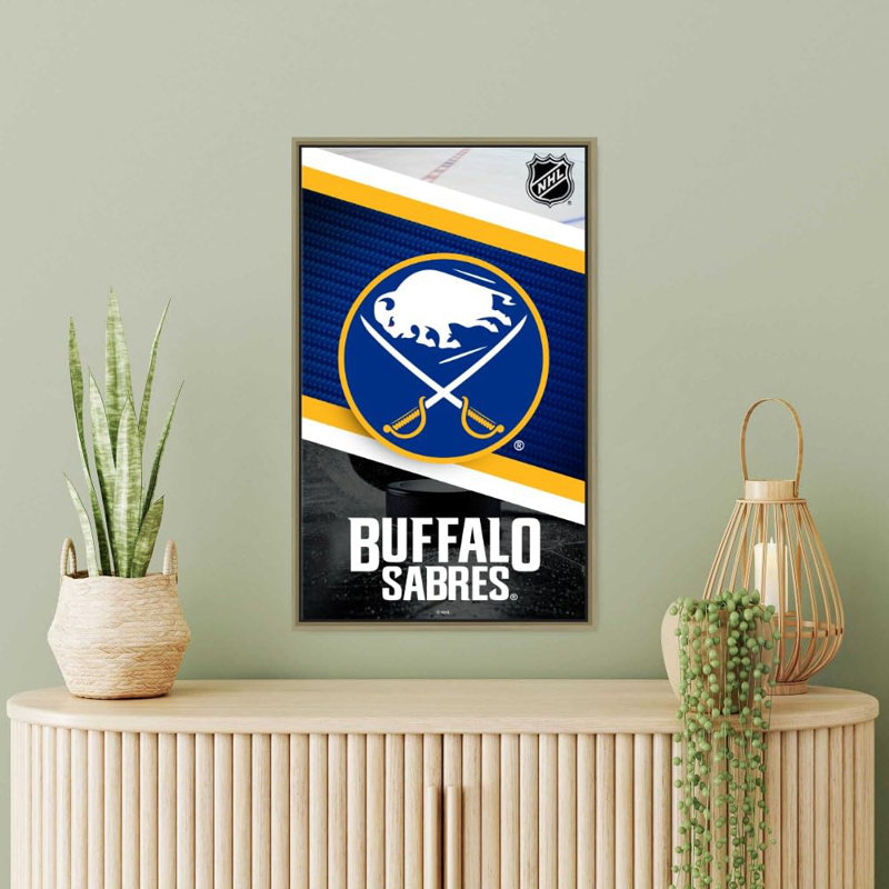 «Winnipeg Jets», impression sur toile tendue - Équipe de hockey de la LNH sous licence officielle, Champagne