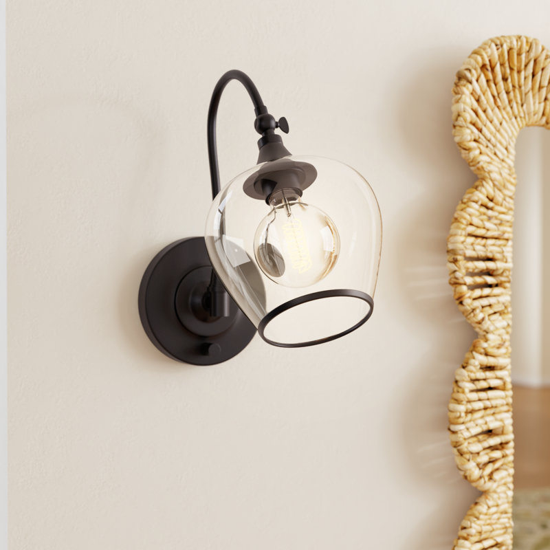 Armed Sconce, Black