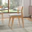 Chaise Valencia Lucrezia en bois, chêne blanc