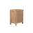 Solid Wood Tree Trunk 1-Drawer Filing Cabinet