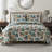 Shell Treasure Coastal Polyester Standard Striped Quilt-1322950782-1322950777