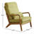 Lemley 25.6'' W Solid Wood Armchair with Lumbar Support -411286201