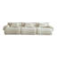 Canapé modulaire modulaire, canapé modulaire compressé, canapé de style minimaliste moderne, chambre à coucher, canapé à canapé compressé confortable, conception peu encombrante-580400436