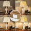 Ensemble de 2 lampes de table rustiques