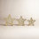 3-Piece 14" LED Lighted Gold Star Set