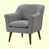 100% polyester gris