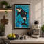 Orca Geometric - Wrapped Canvas-1578653133-1578653134