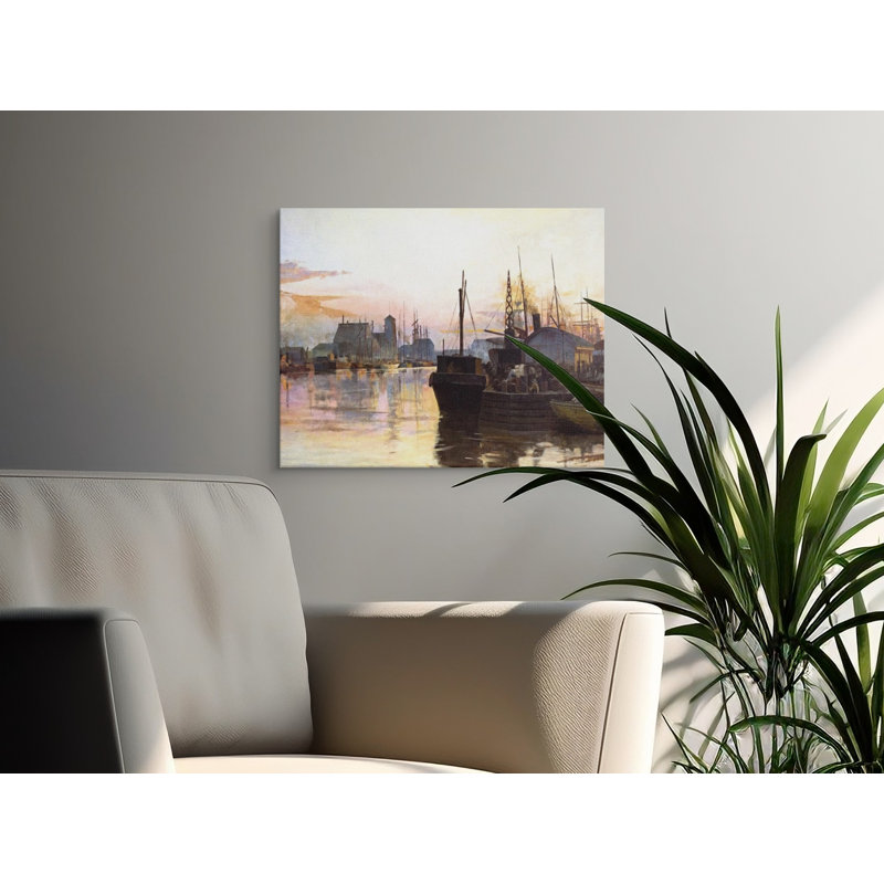 Shute Wrapped Canvas Print Set, 60x20
