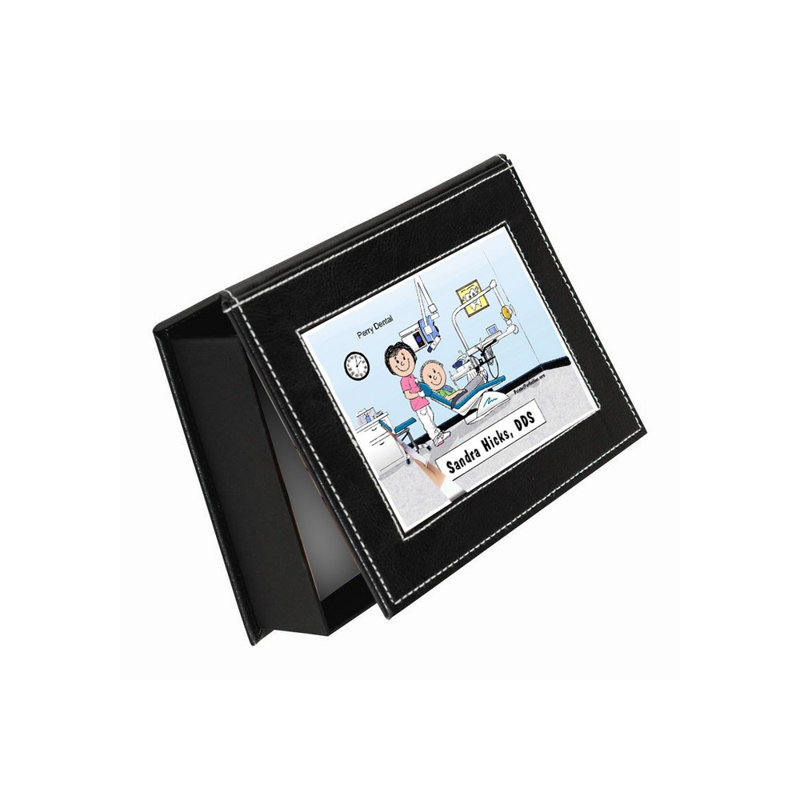 Boîte à mémoire personnalisable à l’usage dentaire