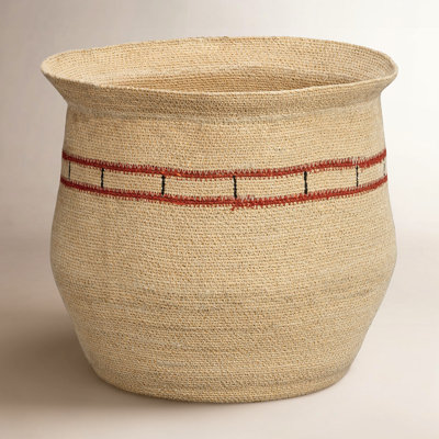 Silkworm Coastal Seagrass Decorative Basket 1