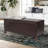 Faux Leather Lift Top Storage Bench-1158183120