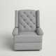 Allendale Upholstered Swivel Reclining Glider