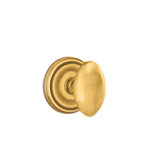 Egg Double Dummy Door Knobs with Regular Rosette
