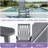 Outdoor Alizay HDPE Rocking Plastic Chair-171192641
