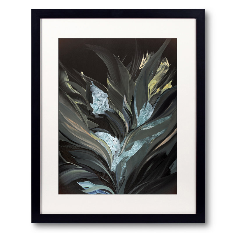 Ancient Citadel Print by Novi Lim, Black Framed Paper, 21.2" H x 17.2" W