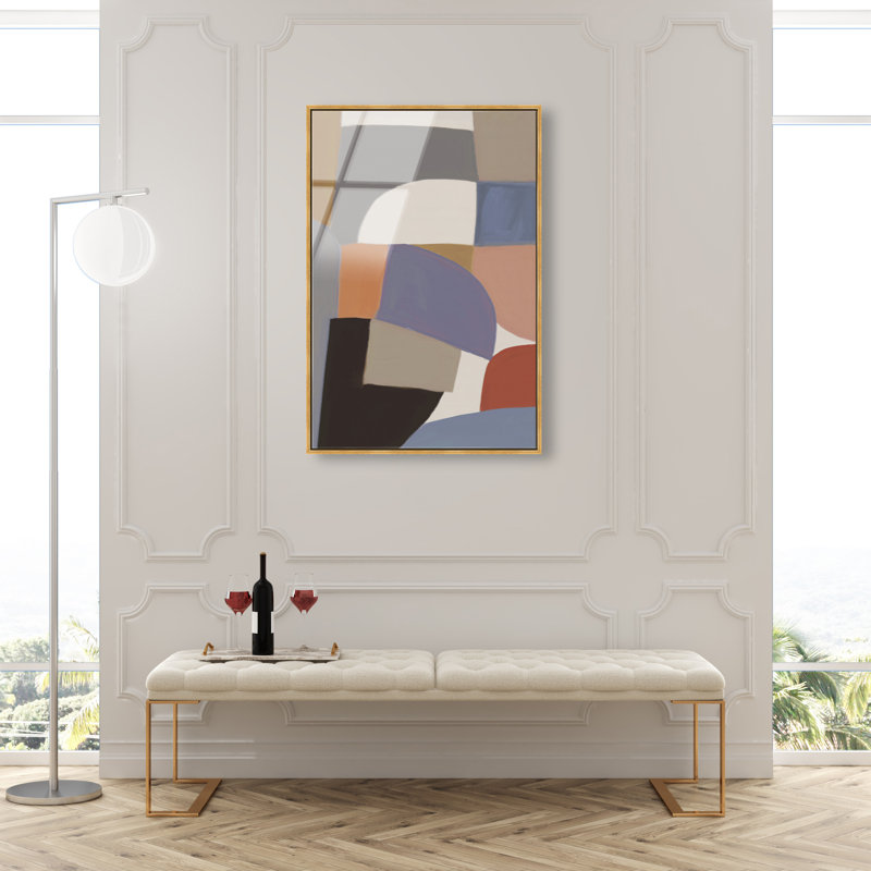 Preludes Print by Oliver Gal, 46"H x 31"W, Gold Floater Frame
