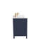 Meuble-lavabo double 72 po avec plateau en quartz blanc Rooh-101808801-101808802