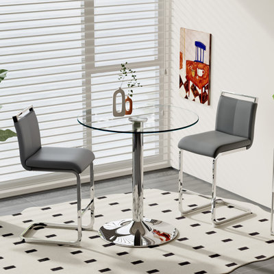 Ensemble de table de bar et chaises pour 2