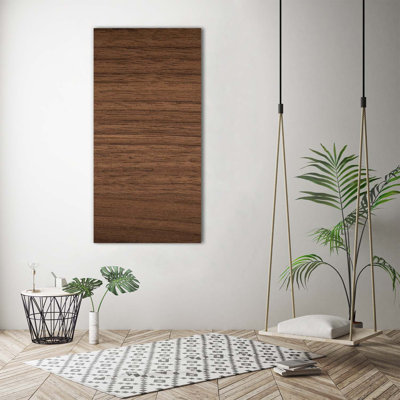 Wooden Background - Wrapped Canvas Print