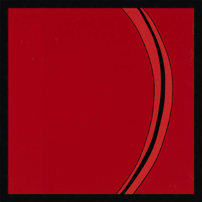 Segment by Alex Dunn, Black, 21" H x 21" W