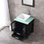 Ensemble de meuble-lavabo simple 25 po avec miroir Rodarte-345031276