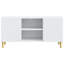 Unfinished TV Stand for TVs up to 43" with Fireplace Included-742000416